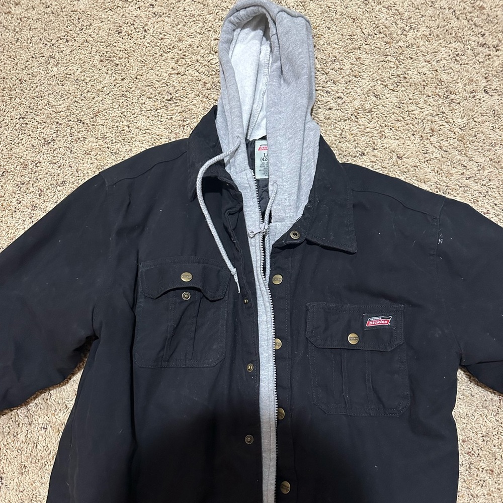 Vintage Dickies Jacket 90s Zip up/ Button up Rare look at pics before purchase